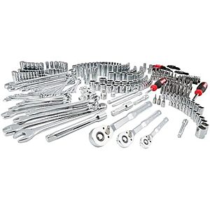 $199* | CRAFTSMAN 308 Piece Mechanics Tool Set, Socket and Wrench Set (CMMT45939) at Amazon