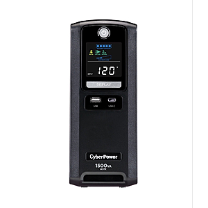 YMMV : CyberPower 1500VA / 900 Watt - CLEARANCE - Item 1886377 $99.97