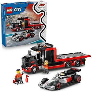 $35.99* | 508-Pc LEGO City F1 Display Truck + Audi F1 Race Car (60493) at Amazon