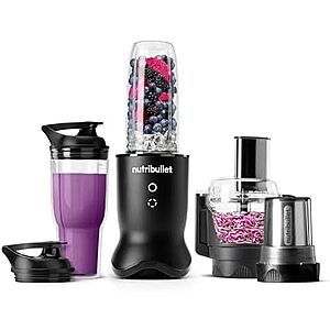 $106.88* | nutribullet Ultra Plus+ 3-1 Compact Kitchen System, Satin Black at Amazon