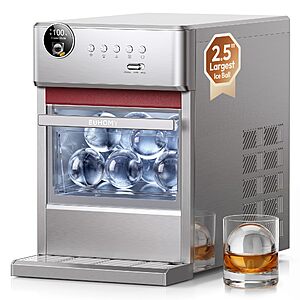 EUHOMY 2.5" Clear Ice Ball Maker Countertop with Remote App Control, Wi-Fi Ice Machine with 24H Timer $449.99