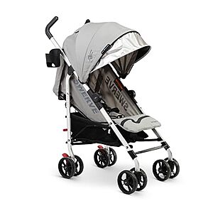 $69.93** | Baby Delight Lightweight Swerve Stroller w/ Multi-Position Recline, Compact Fold & Extra Storage (Grey) at Amazon