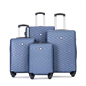 Travelhouse 4 Piece Hardshell Luggage Set w/TSA Lock, Spinner Wheels; free S&H $57.97