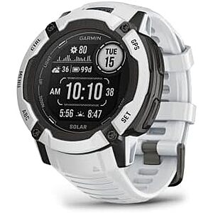 Garmin Instinct 2X Solar 50mm Rugged GPS Smartwatch w/ Solar Charging (Whitestone) $295 + Free S&H
