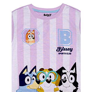 Girls Short Sleeve Nightgown: Bluey, Rolling Stones $3.47