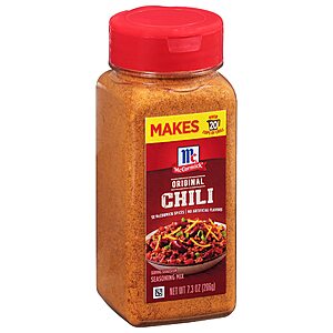 [S&S] $4.39: McCormick Original Chili Seasoning Mix, 7.3 oz