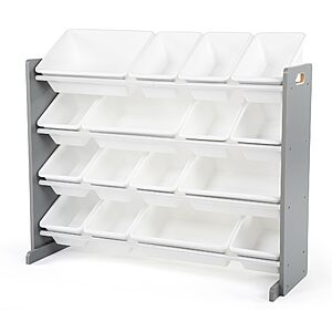 $42.31: Humble Crew Kids Toy Organizer with 16 Bins, 4 Tier Storage for Playroom