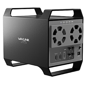 Wavlink 4-bay 3.5" HDD enclosure with USB 3.2 + Free Shipping - Ebay - $86.39 + taxes