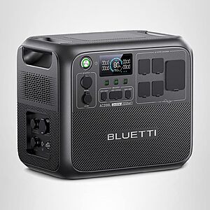 BLUETTI AC200L Portable Power Station 2048Wh 2400W LiFePO4 Battery $798