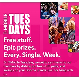 T-Mobile Customers T Life App * Starts 8/4/26 * Qdoba $5 off any full-sized entrée, more