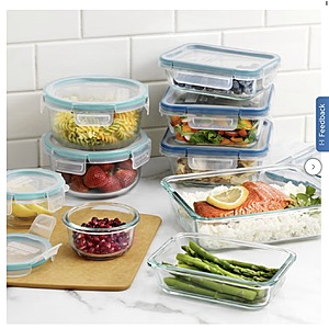 Snapware Pyrex 18-piece Glass Food Storage Set $30.99 Free Shipping Costco.com