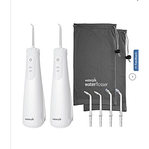 Waterpik Cordless Plus 5000 Rechargeable Water Flosser, 2-pack $79.99 Free Shipping Costco.com