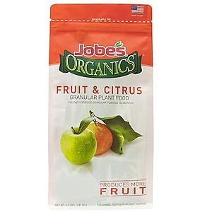 $6.98* | 4-lb Bag Jobe’s Organics Granular Garden Fertilizer (Fruit & Citrus) at Amazon