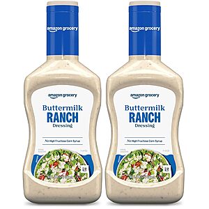 [S&S]2 Pack 16 Oz Amazon Grocery, Buttermilk Ranch Dressing $3.97 + Free S&H w/ Prime or $35+