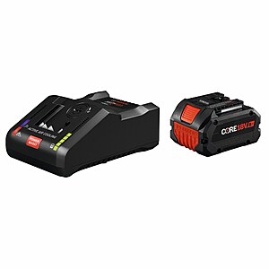 Bosch 18 -Volt 1 -Pack Battery and Charger ( 8 Ah Lithium-ion ) | GXS18V-30N18 $99