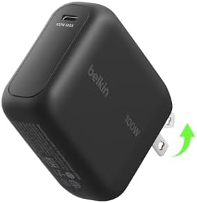 $25.49* | Belkin BoostCharge 100W USB-C GaN Wall Charger w/ 5-ft USB-C to USB-C Cable at Amazon