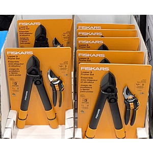 Fiskars 2PC lopper & pruner $9.97 at Costco B&M only. YMMV