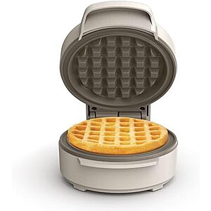 $9.99* | bella Snack-n-Store Non-Stick Mini Waffle Maker (2 Colors) at Amazon