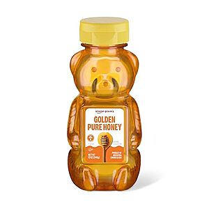 [SnS] $2.88* | 12-Oz Amazon Grocery Golden Pure Honey at Amazon