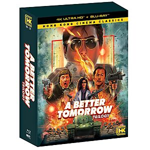 A Better Tomorrow Trilogy [4K Ultra HD + Blu-ray] $47.49 + Free S&H at Amazon