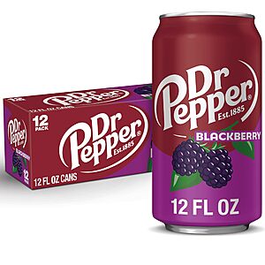 Dr. Pepper Blackberry 12oz 12pk - (3 for $14.74, $4.91 each) w/ S&S