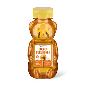 Amazon Grocery, Golden Pure Honey, 12 Oz - (4 for $10.91, $2.73 each) or less w/ S&S