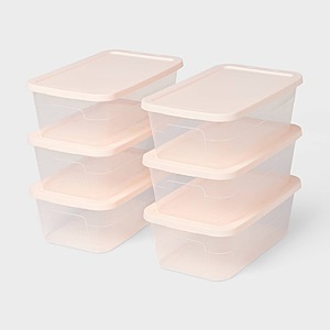 Target Has A Variety Storage Bins 20 percent Off This Week $1 and up