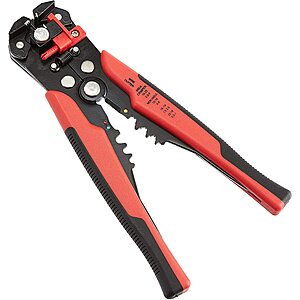 Amazon Basics Self-Adjusting 10-24 AWG Wire Stripper Crimping Tool $8.39 + Free Shipping w/ Prime or on $35+