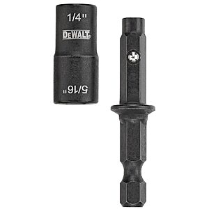 DEWALT Double Ended Nut Driver (1/4" + 5/16") (DWADEND14516) $4.09 + Free Shipping w/ Prime or on $35+