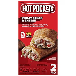 Walgreens: 2-Pack Hot Pockets , 4.5 Ounce for $9 wyb 2x (Mix & Match) + Free pickup