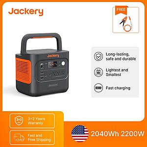 Jackery Explorer 2000 v2 Portable Power Station 2200W Output 2040Wh LiFePO4 Capacity $529 + Free Shipping