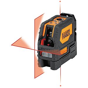 $109: Klein Tools 93LCLS Self-Leveling Red Cross Line Laser Level with Magnetic Mount at Amazon