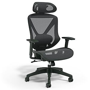 Staples Dexley Ergonomic Mesh Swivel Task Chair $150 + Free S&H $149.99