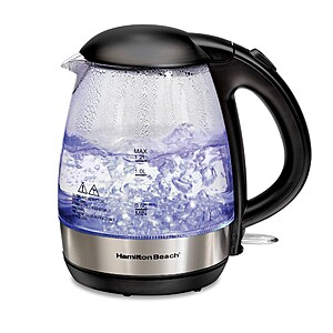 1L Hamilton Beach Electric Tea Kettle $15.99 @Target. Free pickup or FS @$35