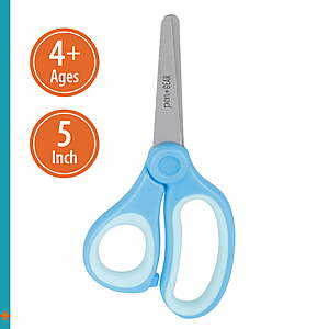Pen+Gear 5-inch Blunt-Tip or Pointed-Tip Kids Scissors - $0.87