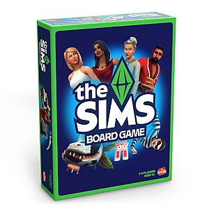 $3.74: Goliath The Sims Board Game, Family Strategy Game for 2-5 Players (Ages 12+) at Amazon