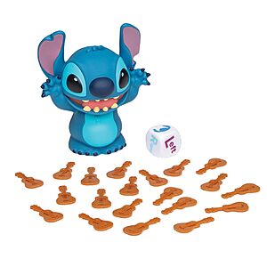$4.79: Disney Stitch Dice Games, Family Game Night, Travel Games, Multi-Player, 6+ at Amazon