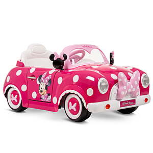 $158 FS Walmart: Huffy 6V Disney Minnie Mouse Convertible Ride-On Car with Remote Control, Ages 3-7, Kids, Pink