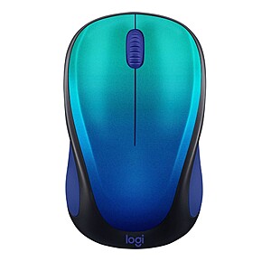 $12 Free Target Pick Up Logitech M317 Mouse - Blue Aurora: Wireless, USB-A Connection, Soft-Touch Grips