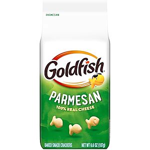 6.6-Ounce Goldfish Parmesan Cheese Crackers: 3 for $4.65 w/ S&S ($1.55 ea) + Free Shipping w/ Prime or on $35+