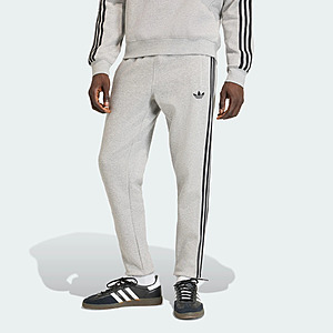 adidas Men's 3-Stripes Sweatpants (Medium Grey Heather) $19.2