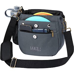 QOGIR Lightweight Disc Golf Bag (Gray) $13.49 + Free Shipping w/ Prime or on $35+