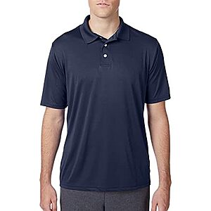 $9.54 | Hanes Men's Cook Dri Polo Shirt (Various Colors) at Amazon