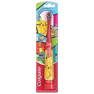 [SnS, AC] $2.69* | Colgate Kids' Battery Powered Toothbrush (Pokemon) at Amazon