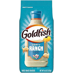 [SnS, AC] $4.65* | 3 × 6.6-Oz Goldfish Crackers (Zesty Ranch) ($1.55 each) at Amazon