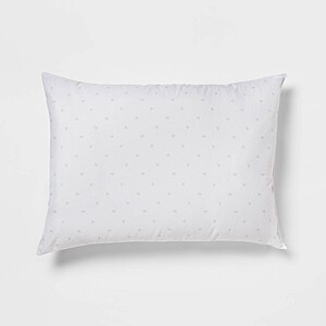 Room Essentials Standard/Queen Soft Machine Washable Plush Pillow White, $2.45, Target