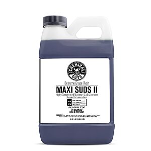 Chemical Guys, Maxi Suds II Foaming Car Wash Soap for Cannons, Grape, 64 oz, $11.99, Amazon