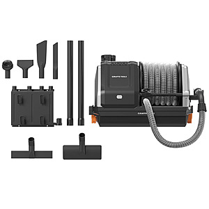 Giraffe Tools Wall-Mounted Wet/Dry Vacuum Cleaner w/ 30' Retractable Hose $251.99 + Free Shipping