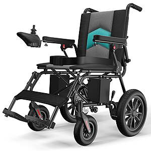 COOLHUT Electric Wheelchair, 20+ Miles Long-Range (350LBS) $399.79