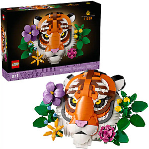 744-Pc LEGO Art: The Fauna Collection - Tiger Building Set (31217) - $51.99 @ Best Buy